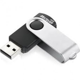 PEN DRIVE 16GB MULTILASER TWIST PD 588 PRETO