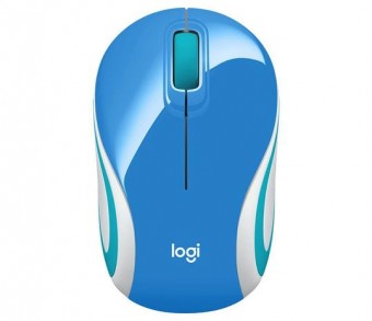 MOUSE SEM FIO LOGITECH M187 AZUL