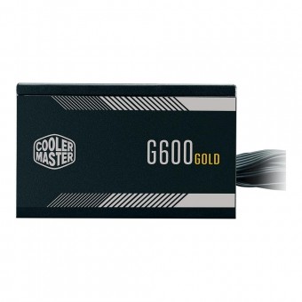 FONTE ATX 600W COOLER MASTER G600 80PLUS GOLD PFC ATIVO C/ CABO