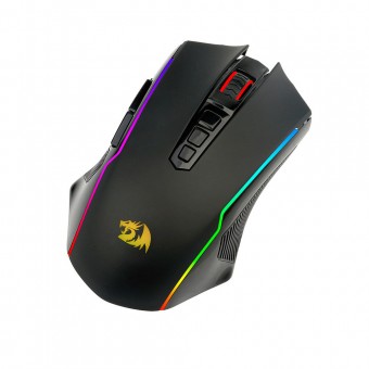 MOUSE SEM FIO GAMER REDRAGON NIX M914 10000DPI RGB PRETO
