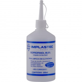 ALCOOL ISOPROPILICO IMPLASTEC 250ML 99,8%