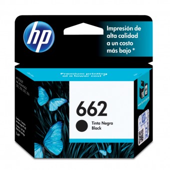 CARTUCHO HP 662 CZ103AB PRETO (2ML)