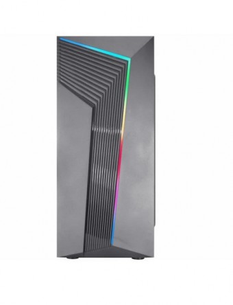 GABINETE ATX S/ FONTE GAMER KEMEX YAIBA IV CG-10AA LED PRETO