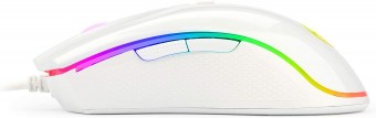 MOUSE USB GAMER REDRAGON M711W COBRA 1000DPI 8 BOTOES RGB BRANCO