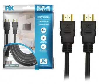 CABO HDMI 10M PIX 4K ULTRAHD 3D