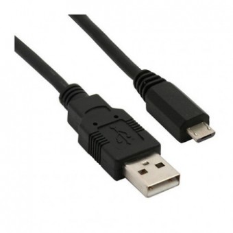 CABO MICRO USB 2.0 1METRO PRETO