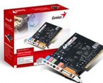 PLACA DE SOM PCI 5.1 CHANNEL GENIUS SM-LIVE VALUE 5.1