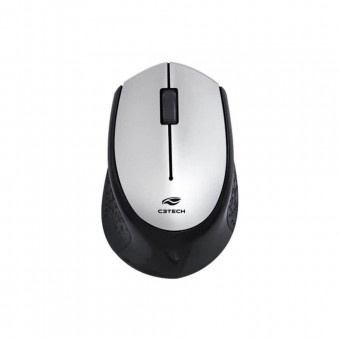 MOUSE SEM FIO C3TECH M-W50 PRATA