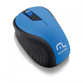 MOUSE SEM FIO MULTILASER MO215 PTO/AZUL