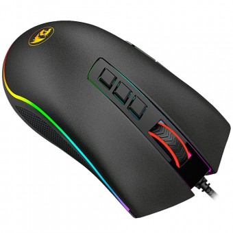 MOUSE USB GAMER REDRAGON COBRA 1000DPI 7 BOTOES RGB PRETO