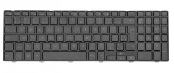 TECLADO P/ NOTEBOOK DELL INSPIRON 15-3000 S/ BACKLIGHT PRETO