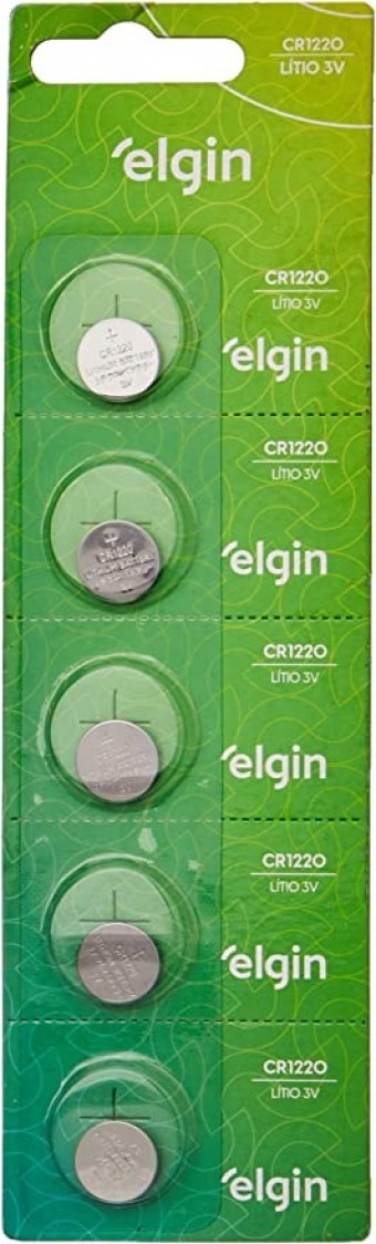 BATERIA CR1220 3V ELGIN (UNIDADE)