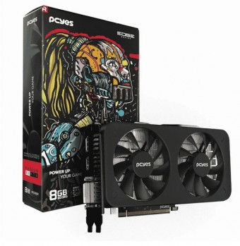 PLACA DE VIDEO RADEON RX570 8GB 256BITS DDR5 PCYES HDMI/DVI/DISPLAYPORT