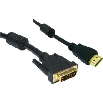 CABO HDMI P/ DVI 24+5 M 2M C/ FILTRO STORM TECH