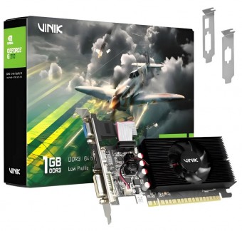 PLACA DE VIDEO GEFORCE G210 1GB 64BITS DDR3 VINIK HDMI/DVI/VGA