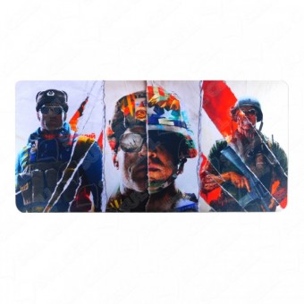 MOUSE PAD GAMER CALL OF DUTY MODELO 57 32CM X 65CM