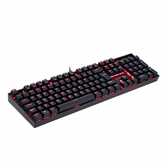 TECLADO USB GAMER MECANICO REDRAGON MITRA K551 LED VERMELHO SWITCH BLACK PRETO