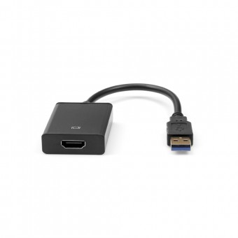 ADAPTADOR USB 3.0 MACHO P/ HDMI FEMEA PLUS CABLE
