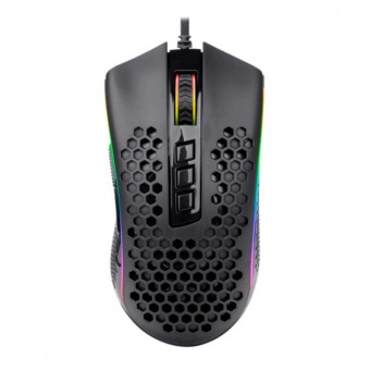 MOUSE SEM FIO GAMER REDRAGON STORM PRO 1600DPI 8 BOTOES RGB PRETO