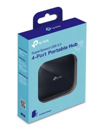 HUB USB 3.0 TP-LINK UH400 4 PORTAS PRETO