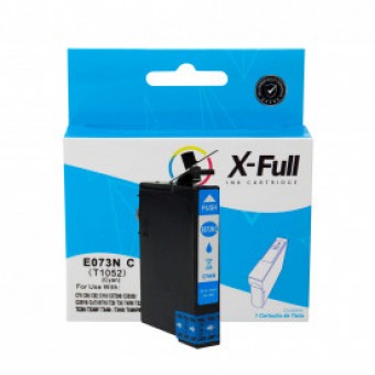 CARTUCHO EPSON COMPATIVEL 73N (12ML) AZUL X-FULL