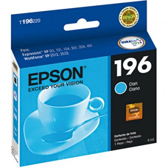 CARTUCHO EPSON 196 AZUL (4ML)