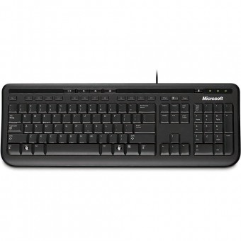 TECLADO USB MICROSOFT WIRED 600 PRETO