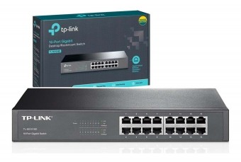 SWITCH 16 PORTAS TP-LINK TL-SG1016D 10/100/1000