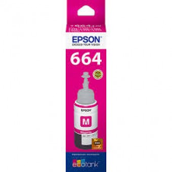 GARRAFA DE TINTA EPSON 664 T664-320AL MAGENTA (70ML)