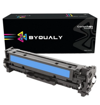 TONER COMPATIVEL HP CF411A AZUL 2.3K BYQUALY
