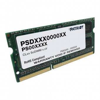 MEMORIA DDR3L P/ NOTEBOOK 4GB 1600MHZ PATRIOT