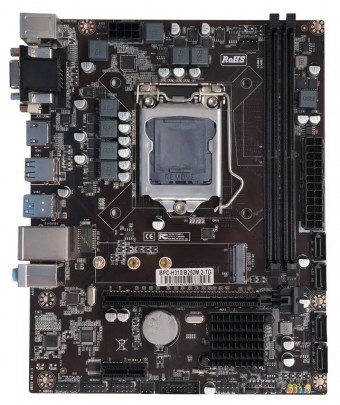PLACA MAE LGA 1151 BRAZILPC H310/B250C M.2 STG - 8ºGER.