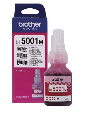 GARRAFA DE TINTA BROTHER BT5001M MAGENTA (48.8ML)