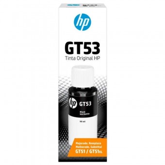 GARRAFA DE TINTA HP GT53 1VV22AL PRETO (90ML)