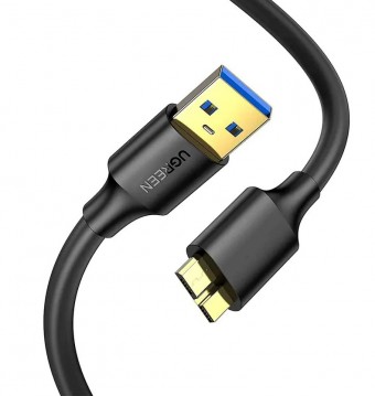 CABO MICRO USB 3.0 UGREEN 0.50CM PRETO