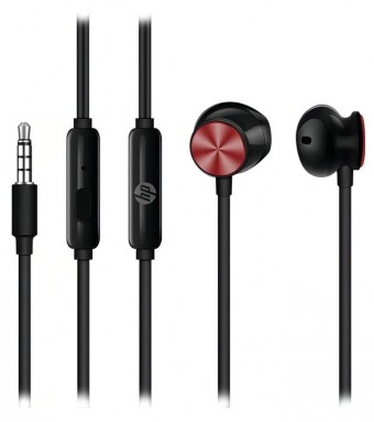 FONE DE OUVIDO C/ MICROF. HP DHH-1112 PRETO