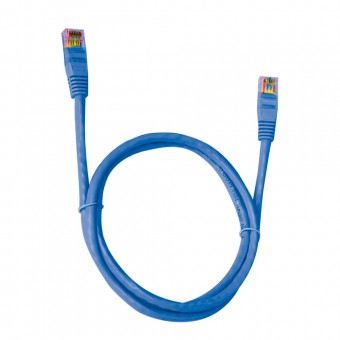 CABO DE REDE 1,5M PLUS CABLE CAT 6 AZUL