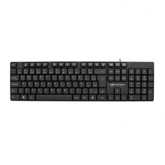 TECLADO USB C3TECH KB-M10 CONV. PRETO