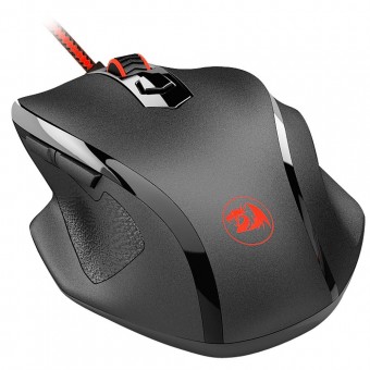 MOUSE USB GAMER REDRAGON TIGER 2 3200DPI 6 BOTOES RGB PRETO