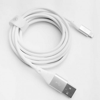 CABO LIGHTNING USB IWILL HARD CABLE 2M BRANCO