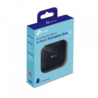 HUB USB 3.0 TP-LINK UH400 4 PORTAS PRETO