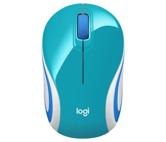 MOUSE SEM FIO LOGITECH M187 VERDE AGUA