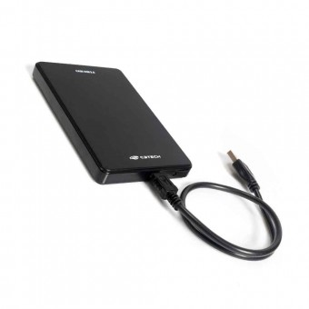 CASE P/ HD 2.5" C3TECH CH-210BK USB 2.0 PRETO