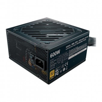 FONTE ATX 600W COOLER MASTER G600 80PLUS GOLD PFC ATIVO C/ CABO