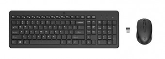 TECLADO E MOUSE S/ FIO HP 330 2V9E6AA PTO/CINZA