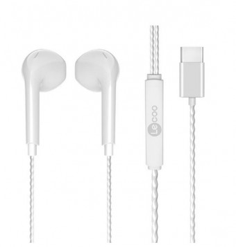 FONE DE OUVIDO TIPO C LECCO EH104 BRANCO