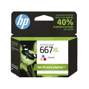 CARTUCHO HP 667XL 3YM80AB COLOR (8ML)