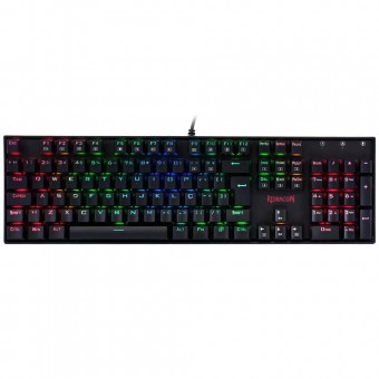 TECLADO USB GAMER MECANICO REDRAGON MITRA K551 RGB PRETO