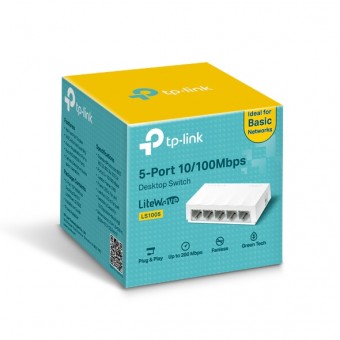 SWITCH 05 PORTAS TP-LINK TL-LS1005 10/100