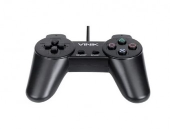 CONTROLE USB P/ PC VINIK MODELO PLAY 1 CLASSIC PRETO